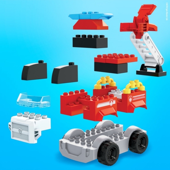 🚒 Mega Bloks PAW Patrol Marshall's City Fire Rescue - New in Box - Picture 4 of 11